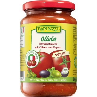 Rapunzel bio Rajčatová omáčka Olivia 340 g
