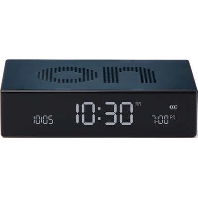 Lexon Будилник Flip Premium двустранен тъмносин (LR152B)