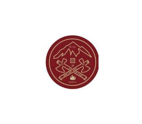5.11 Patch Crossed Axe - Red