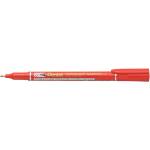 Pentel Алкохолен маркер 0, 5 мм, pentel "nf450", червен nf450-b (nf450-b)