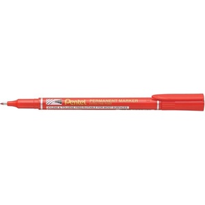 Pentel Алкохолен маркер 0, 5 мм, pentel "nf450", червен nf450-b (nf450-b)