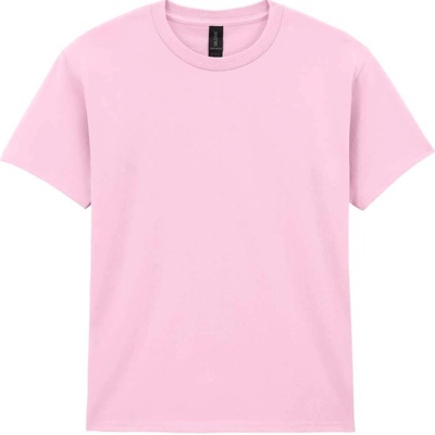 Gildan Dětské tričko HEAVY COTTON světle růžová