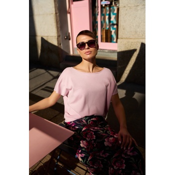 Moodo Тънък суитшърт розов Moodo Moodo | Rozov | ЖЕНИ | XS