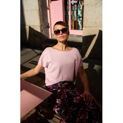 Moodo Тънък суитшърт розов Moodo Moodo | Rozov | ЖЕНИ | XS