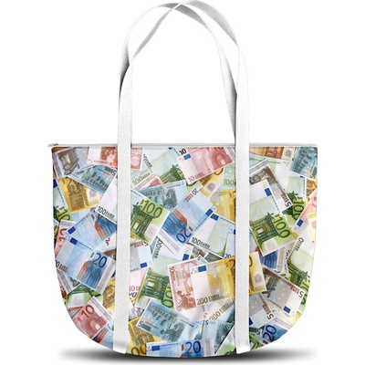 Rainbow X Plážová taška Eurobankovky