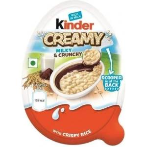 Ferrero Kinder Кремообразно млечно и хрупкаво яйце 19 г