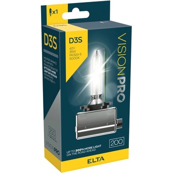 elta Ксенонова лампа elta d3s - 35w, 5000k +200% (3824)