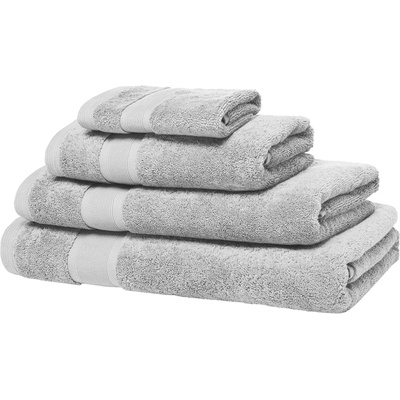 Linea Хавлиена кърпа Linea Linea Certified Egyptian Cotton Towel - Light Grey
