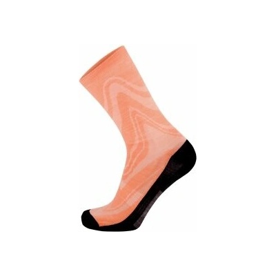 Mons Royale Atlas Crew Sock Plaited oranžová