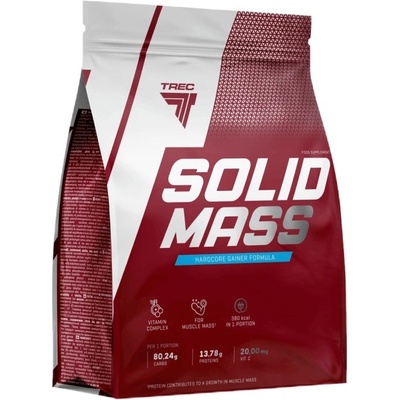 Trec Nutrition Solid Mass | Hardcore Gainer Formula [5800 грама] Ванилия