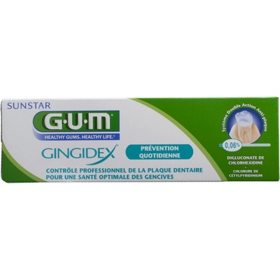 G.U.M Gingidex 0 06% pasta proti zubnému povlaku a pre zdravé ďasná 75 ml