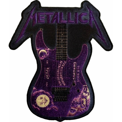 Nažehlovačka Metallica - Kirk Purple Ouija Guitar