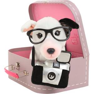 Studio Pets Плюшена играчка Studio Pets - Бултериер Чарли, с аксесоари (6207) - baby