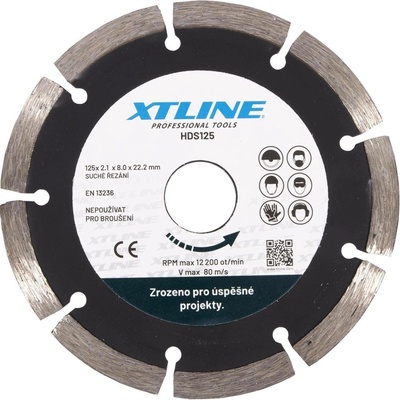 Xtline Kotouč diamantový segmentový 150 x 22,2 mm HDS150