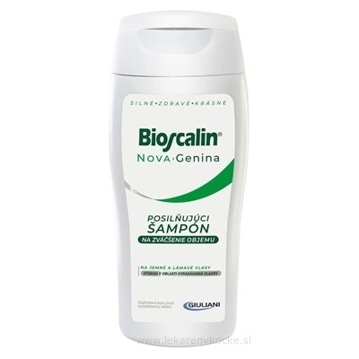 BIOSCALIN Nova Genina posilující šampon 200 ml