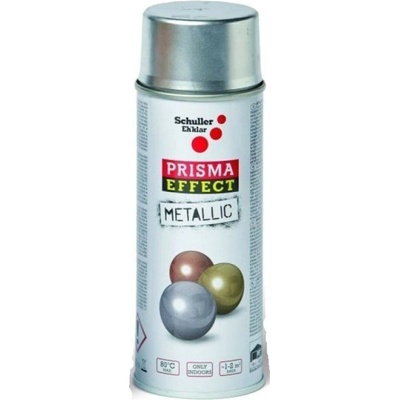 Schuller Prisma barva ve spreji metalická efect 400 ml stříbrná