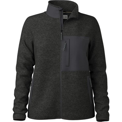 Smartwool Дамско вълнено яке Smartwool Women's Second Cut Fleece Jacket Fleece jacket - Charcoal - размер XS (105-6162-0111)