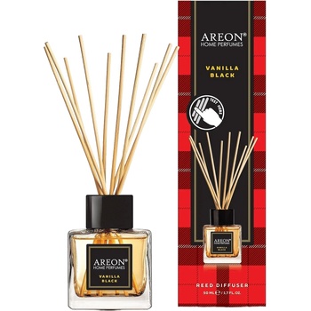 Areon Ароматни пръчици Areon Tartan - Vanilla Black, 50 ml (RHP02_G01)