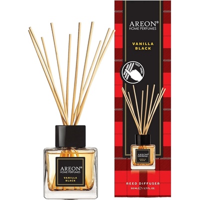 Areon Ароматни пръчици Areon Tartan - Vanilla Black, 50 ml (RHP02_G01)
