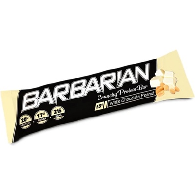 Stacker Barbarian Bar [55 грама] Бял шоколад с фъстъци