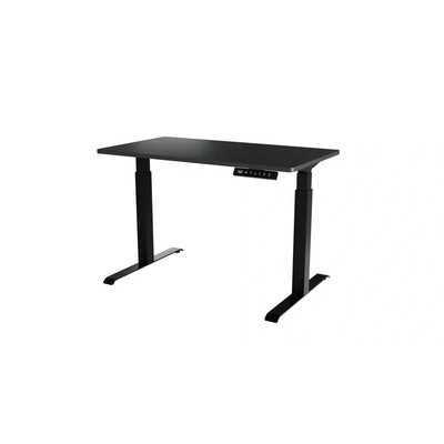 Cama meble Бюро с електрическо регулиране на височината MOON 121x67x72-120 черно/антрацит (104022)