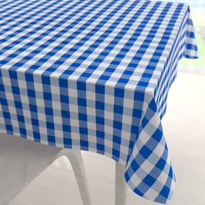 Biante Teflonový čtvercový ubrus TF-070 Modro-bílá kostka 110x110cm