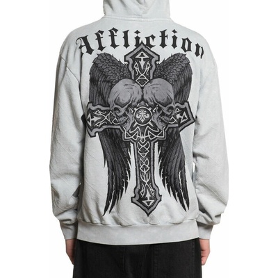 AFFLICTION SEEKER SILVER LAVA WASH A28085-SVLV
