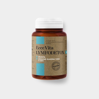 EcceVita Lymfodetox Bio 60 kapslí