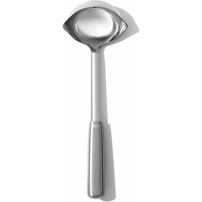 Naberačka STEEL 33 cm, strieborná, nerezová oceľ, OXO
