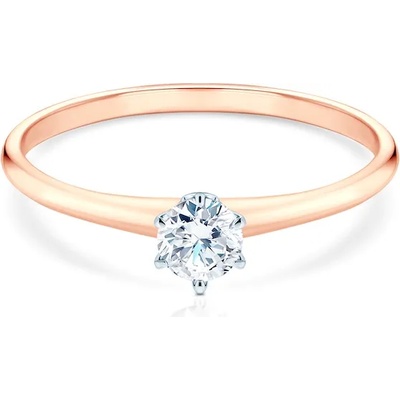 SAVICKI Годежен пръстен The Journey: двуцветно злато, диамант