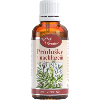 Serafin Tinktúra zo zmesi púčikov Priedušky a nachladenie TS 50 ml