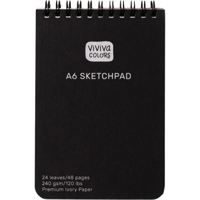 Viviva Sketchpad 240 g/m2 48 stran A6