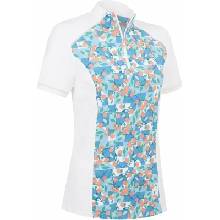 Callaway Women Cubist Oranges Polo Brilliant White