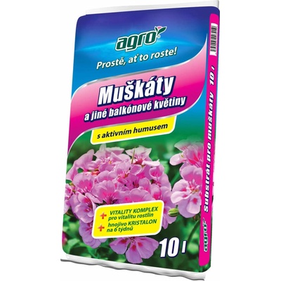 Agro CS Substrát pro muškáty 75 l