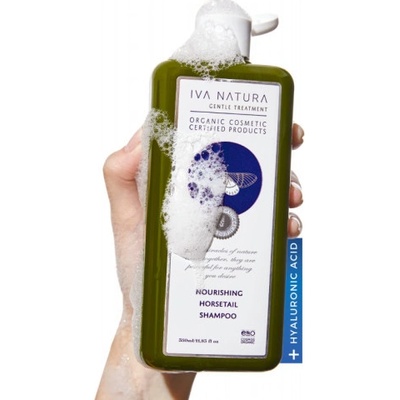 Iva NaturaOrganický vyživující šampon s přesličkou 350 ml