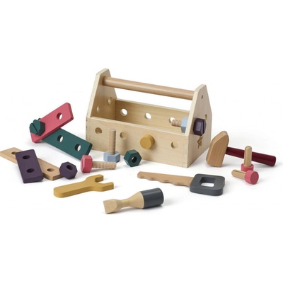 Kids Concept drevený box s náradím