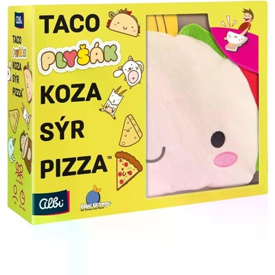 Taco, plyšák, koza, sýr, pizza - Albi