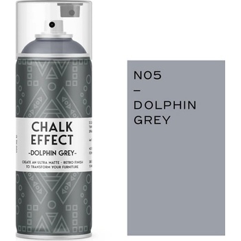 COSMOS LAC СПРЕЙ БОЯ ТЕБЕШИРЕНА chalk efefect 400мл 5 dolphin grey (06504)