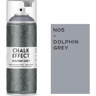 COSMOS LAC СПРЕЙ БОЯ ТЕБЕШИРЕНА chalk efefect 400мл 5 dolphin grey (06504)