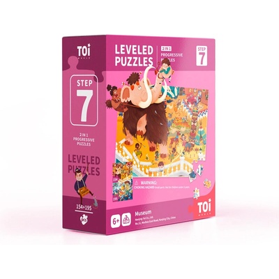 Toi World Прогресивен пъзел ниво 7 - Музей (twtpjj227)