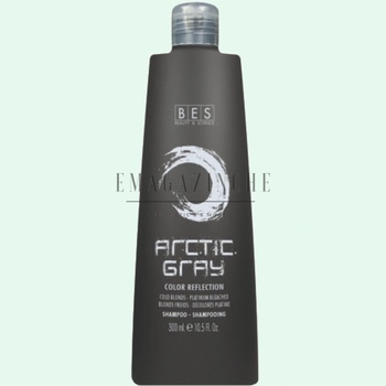 Bes Beauty & Science Milano Bes Оцветяващ шампоан за студено руси, сиви и бели коси 300 мл. Color Reflection Arctic Gray shampoo (0331201)