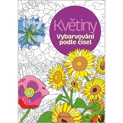 Vyfarbovanie podľa čísel Kvety 8594050435346