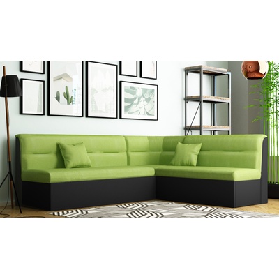 DST Кухненски ъгъл Janet-dst, черно и зелено