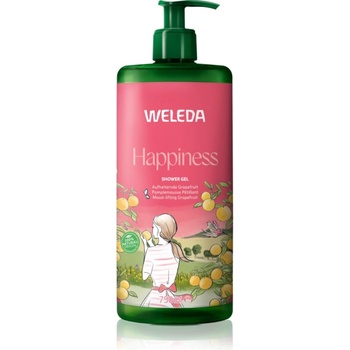 Weleda Happiness освежаващ душ гел Grapefruit, Tangerine and Lime 750ml