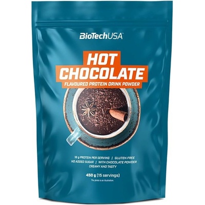 BioTechUSA HOT CHOCOLATE POWDER 450 g 1×450 g