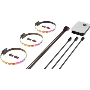 HYTE ARGB LED Лента HYTE LS10, 330mm, Nexus Link Type-C, 20-Pixel qRGB Array, Контролер NP50 - ACC-HYTE-LS10-B-3NP (ACC-HYTE-LS10-B-3NP)