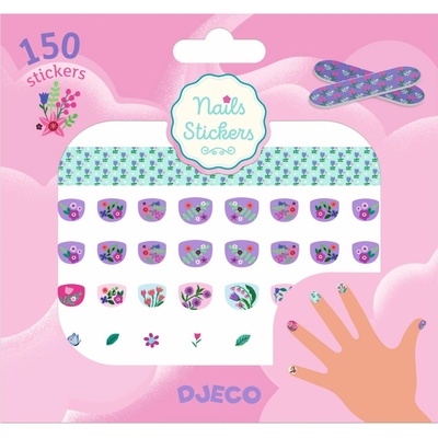 Djeco Samolepky na nehty Květiny – Zboží Dáma