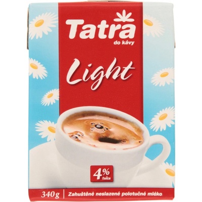 Tatra Light Zahuštěné mléko 340 g – Zboží Dáma