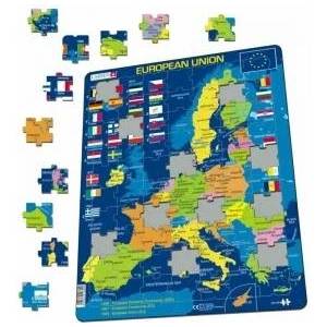 TACTIC Ukladanka European Union - Map, Flags