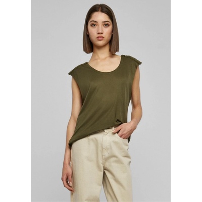 Urban Classic Dámske tričko Ladies Shoulder Zip HiLo Tee
